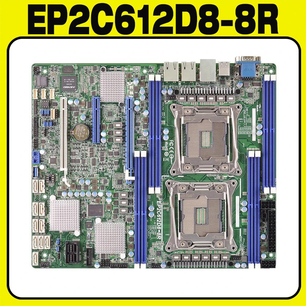 EP2C612D8-8R ASROCK  , DDR4, LGA2011, C612,  E5-2600, 4600 V3